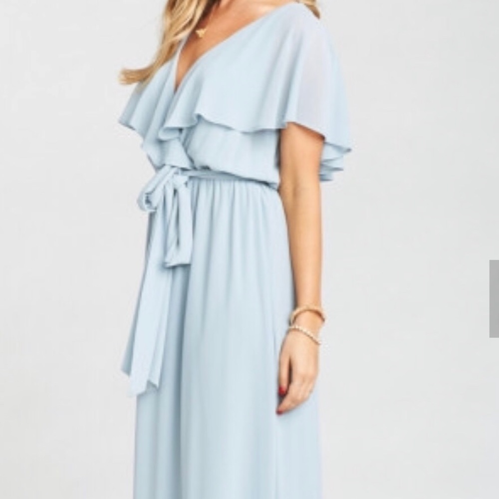 Steel Blue Show me Your Mumu dress